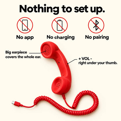 RetroDial™ Vintage Handset