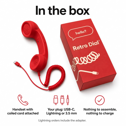 RetroDial™ Vintage Handset
